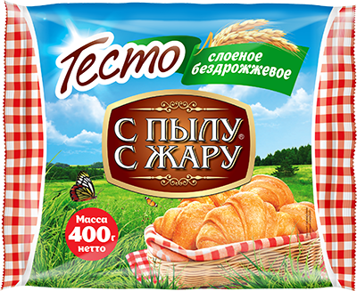Тесто слоенное бездрожжевое